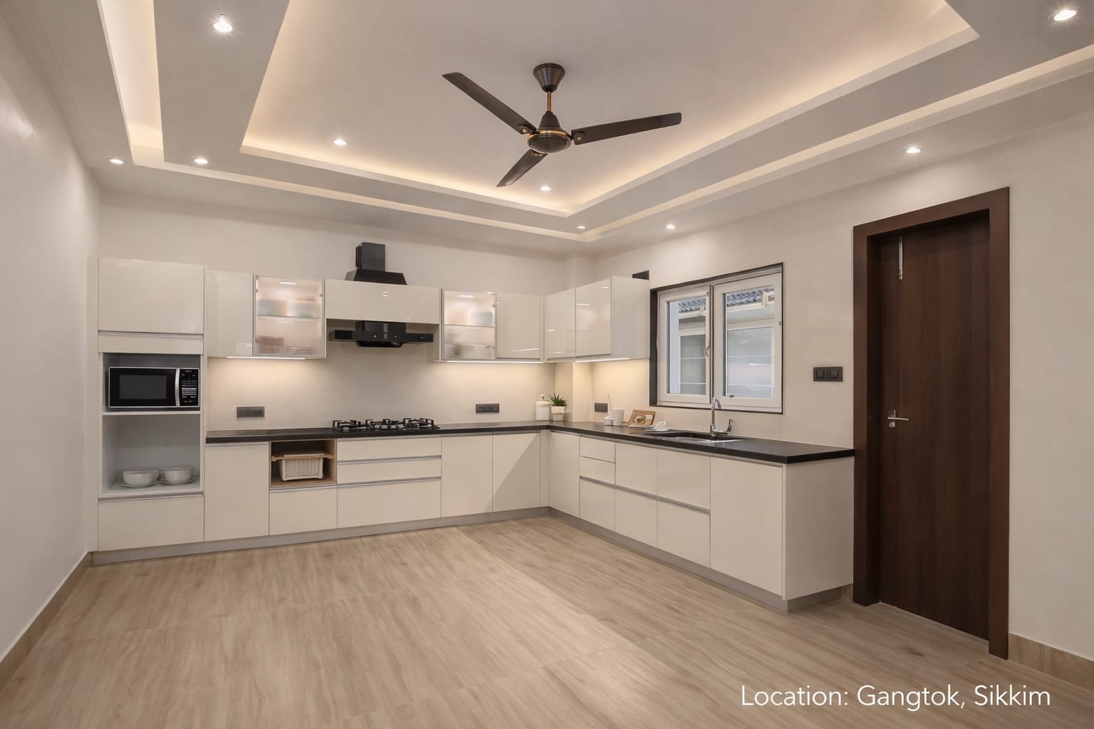 Modular kitchen design 1 by Luxentra