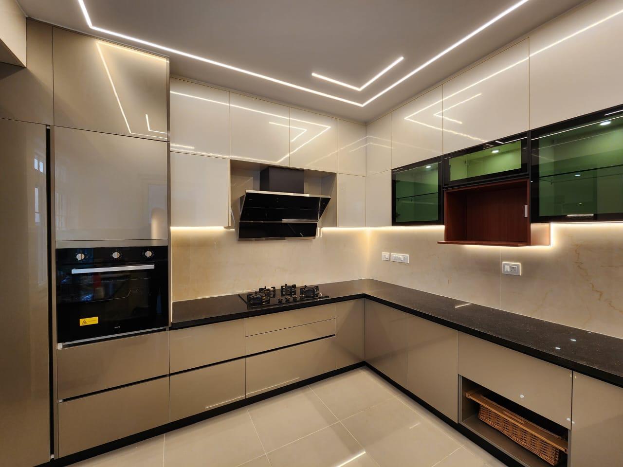Modular kitchen design 6 by Luxentra