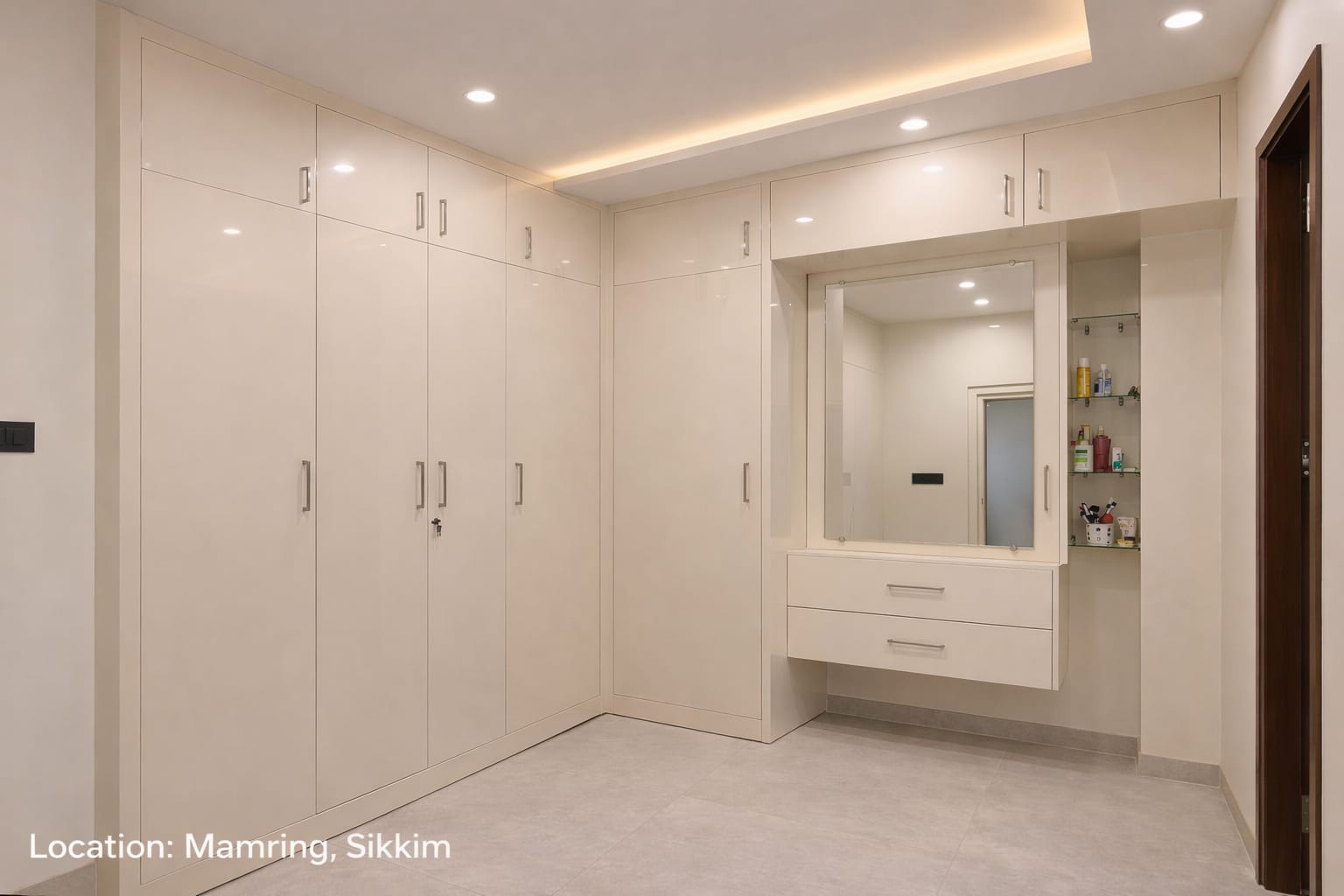 Modular wardrobe design 9 by Luxentra